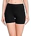 Merry Style Damen Shorts Radlerhose Unterhose Hotpants Kurze Hose Boxershorts aus Baumwolle MS10-392 (Schwarz, M)