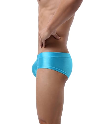 Men's Cheeky Hipster Under Panties Sexy Low Rise Soft Comfortable Briefs3