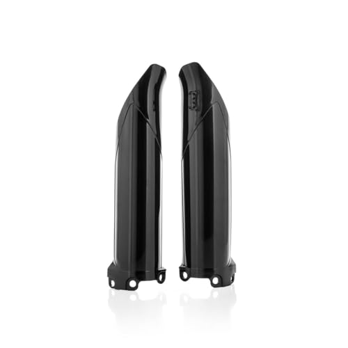 Acerbis Lower Fork Cover Set Black Compatible with Kawasaki KX250F 2017-2026/KX450F 2016-2026/KX250X/450X 2021-2026 - 2403060001/2982550001