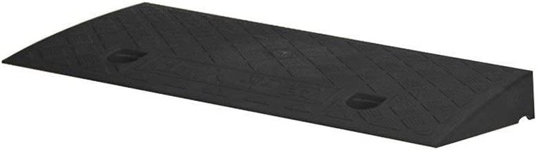 Rampe de sécurité pour fauteuil roulant et tapis de montée en plastique noir