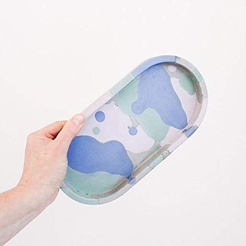 Concrete Oval Plate Molds Silicone Coaster Molds Cement Key Tray MOLDS Plaster Holder Molds - Image 7