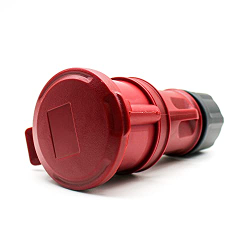 DOJA Industrial | TOMA 380V HEMBRA IP44 32A 3P+N+T 5 polos Enchufe Enchufes Trifasico Pines Industriales