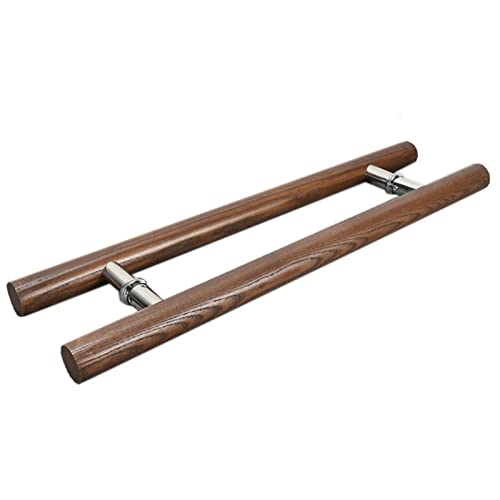 Poignée de porte en bois 150 cm type H pour manipuler sans effort les portes lourdes