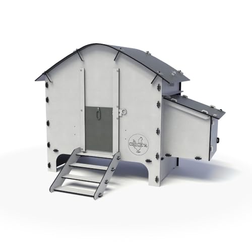 Poulailler 4 poules Harmony en plastique recyclé