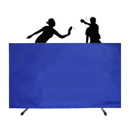 Pantalla divisoria de tenis de mesa con marco de acero inoxidable