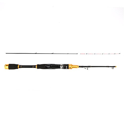Famoso Telescópico Fibra de Carbono Ultraligero Spinning Casting Rock Mar Caña de Pescar