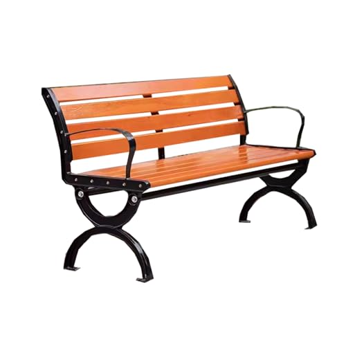 Chaise de jardin en métal et bois massif pour sublimer vos soirées d'été sur le patio