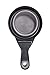Dexas Pets Collapsible KlipScoop Collapsible Dry Dog Food Scoop and Dog Food Bag Clip, 2 Cup Capacity, Light Gray (PW670432429)