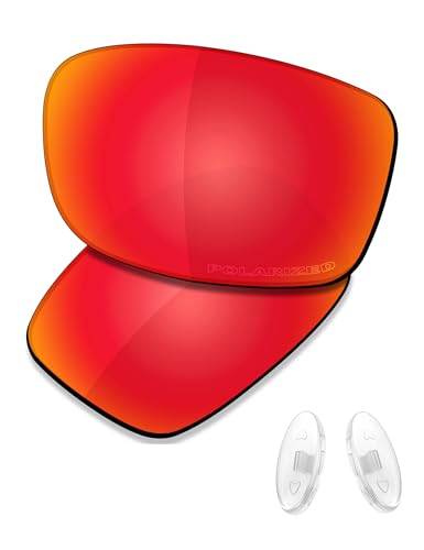 Verres et plaquettes de nez de rechange pour lunettes de soleil Oakley Nanowire 4.0