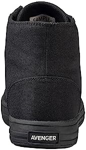 Avenger Work Boots Men's High Top Industrial Shoe, Black/Black, 11 | Image 3