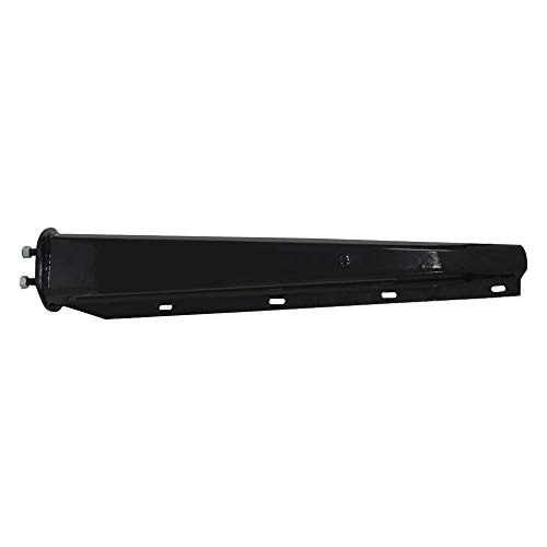 Image of United Pacific 10838 Mud Flap Hanger, 30 inch Black, Heavy Duty, 1.13 inch Bolt Pattern