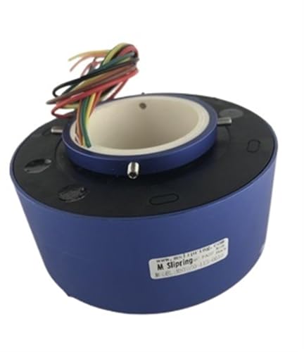Collecteur tournant 50 mm anti-torsion à 6 canaux 10A pour signal stable