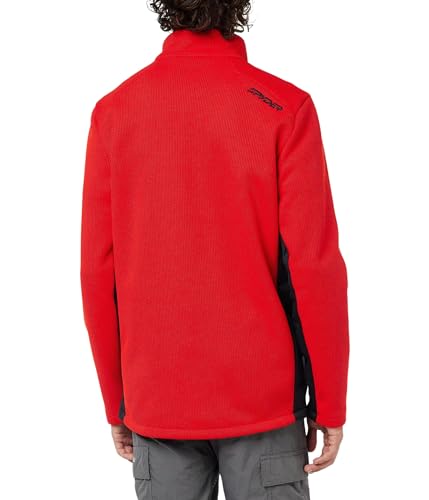 Image of Spyder Men's Bandit Hybrid Full Zip Mid Layer Jacket