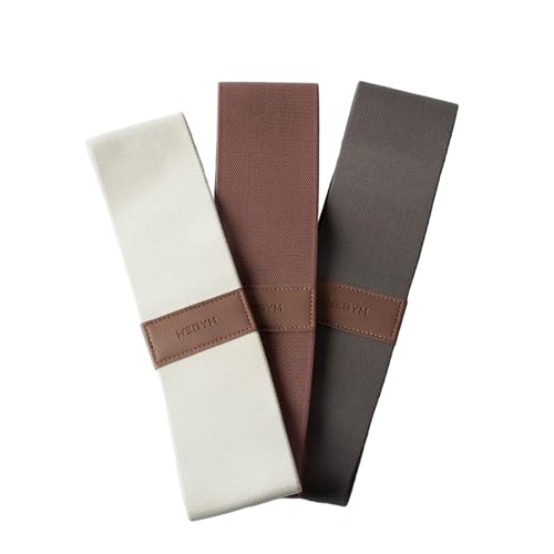 WeGym Fabric Resistance Bands, Workouts at Home, Set of 3 Bands, Exercise Bands for Lower Body Workouts, Travel Friendly Fitness Equipment, Stylish Fitness