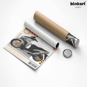 Image of BLINKART Honda VarioCar Posters Sticker Gift Items for Boys Room Wall Decor || Comes with Double-Sided Tape|| Decoration Bedroom Living Room Office Studio Decor | 12x18 In (A3) - CAR-285