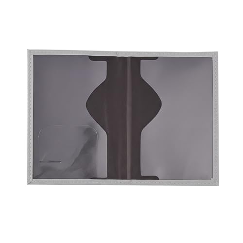 Image of House of Quirk Multi-Functional PU Leather Travel Passport Case, Passport Protection Cover, Credit Card & ID Card Holder (Grey)