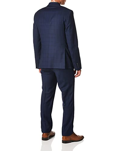 Dkny Men's All Wool Slim Fit Suit, Navy, 40 Short #TOP2
