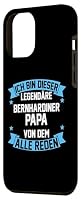 Hülle für iPhone 14 Pro Max Bernhardiner Papa – Ansicht 2