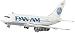 GeminiJets Pan Am B737-200 (Billboard Livery) 1:400 Scale Airplane Model
