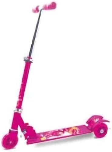 Kids Scooter with Adjustable Handle, 3-Wheel Design, Available in Pink and Blue