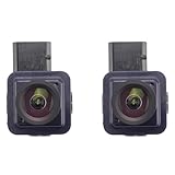 ISTOVO 2X para Mondeo/Fusion 2013-2017 CáMara de VisióN Trasera de Coche CáMara de Asistencia de Estacionamiento de Marcha AtráS Inverso DS7T-19G490-DB DS7T-19G490-AC