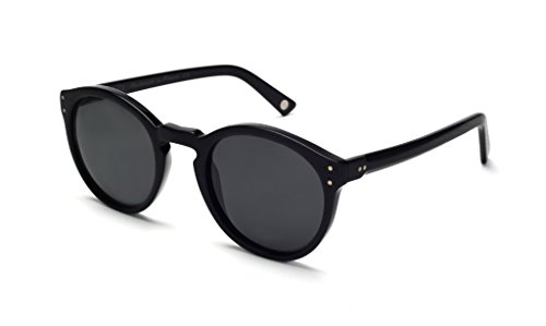 Ahlem St Germain Black Brushed Grey Lens Size 48