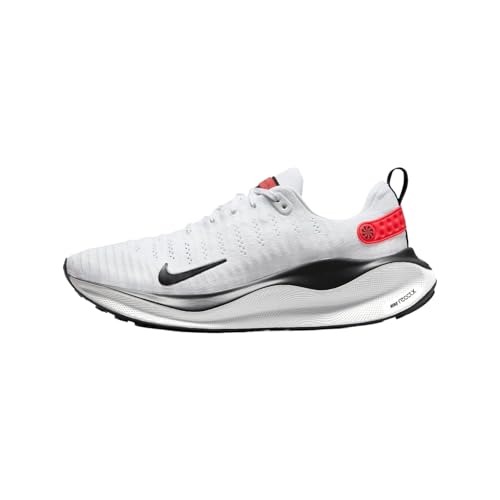 Nike InfinityRN 4 Men's Road Running Shoes (DR2665-100, White/Platinum Tint/Light Crimson/) Size 8.5