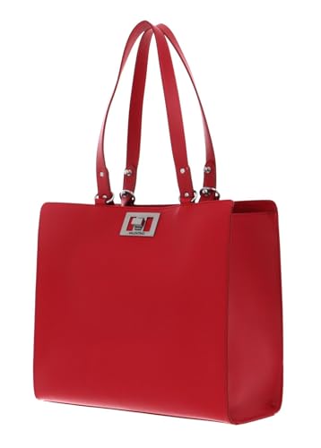 Valentino Alicia Shopping Bag Rosso grand sac cabas rouge élégant