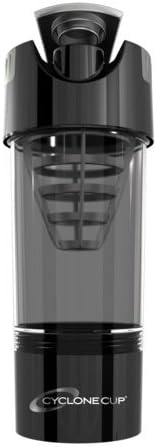 Cyclone Cup Shaker Bottle Black 20oz (FFP)
