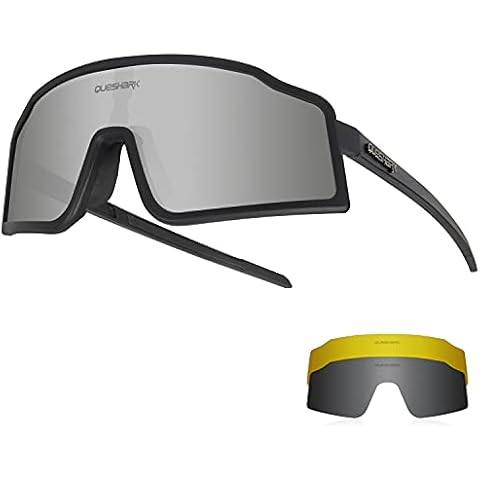 Queshark Polarized Cycling Sunglasses for Outdoor Activities Cover