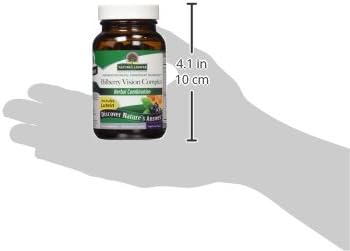 Miniatura 3 de Nature's Answer Complejo de visión de arándano para ojos cápsulas vegetarianas, 60 unidades Promueve la salud general de los ojos