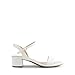 DREAM PAIRS Women's Low Heels for Women Classic Open Toe Ankle Strap Block Chunky Heel Sandals Holiday Party Wedding Dress Pumps Shoes,Size 7.5,White-Pu-1,SDHS2301W-1