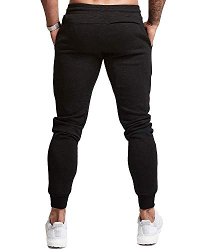 EVERWORTH Men's Joggers Sweatpants Men's Slim Jogger Pants Tapered Gym Running Workout Pant with Deep Pockets3