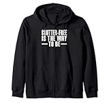 Clutter-Free is the Way to Be Organizer Zip Hoodie