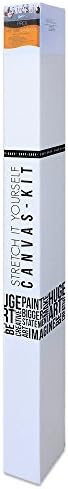 FredrixPRO Dixie Canvas Kit, 60" x 72", White