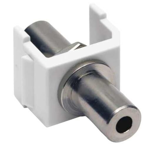 Snap Fit Keystone Stereo Jack, F/F miniatura 1
