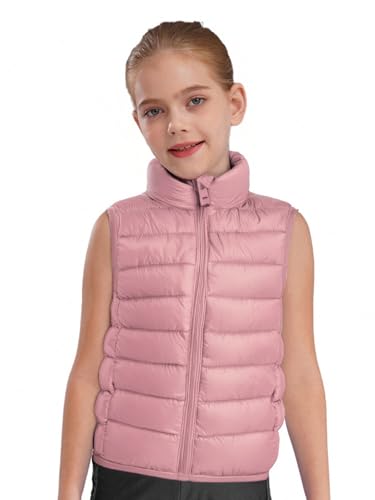 Fldy Jungen Mädchen Steppweste Ärmellos Gepolsterte Winterweste Mit...