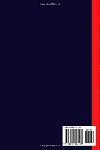 Notebook Red n'Black: Journal Book Business for man and women's. Notebook the University For Boys and Girls. 120 pages 6"x"9 inches blank lined notebook - Image 2