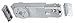 CRL A.D.A. 5 Lb. Interior 90186; Hold-Open Overhead Concealed Door Closer Body Only
