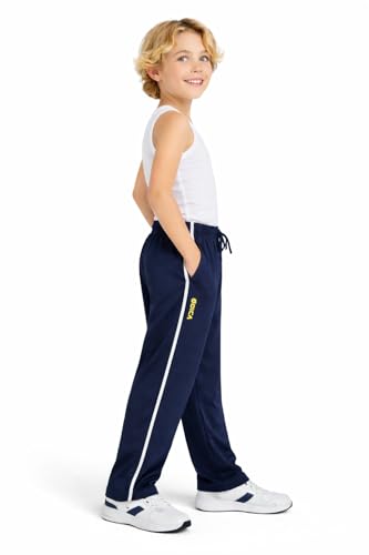 Image of DYCA by Bodycare Boys Cotton Solid Track Pant, Casual Regular Fit Joggers, Comfortable Activewear for Kids