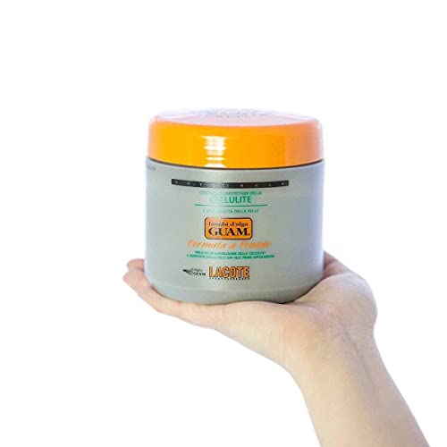 Guam Cold Formula Seaweed Body Wrap For Cellulite, Cooling Anti Cellulite Wraps For Thighs, Legs | Mud Body Mask For Body Sculpting, Skin Firming I Lymphatic Drainage Against Water Retention | 500Gr #TOP1
