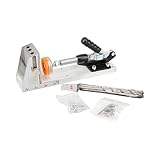 Kos Design - Bewegliche Taschenloch System - Taschenlochbohrlehre, Pocket Hole Jig, Bohrlehre Bohrschablone, Doppeltaschenloch Jig Kit, Taschenlocher, Verstellbare Tiefe