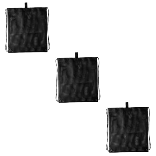 Sac de rangement portable LABRIMP filet noir idéal pour voyage et sport