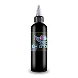 OPHIR Airbrush Paint, Black Air Brush Acrylic Paint, 4.2OZ/Bottle, Water-Based Opaque Ink,Quick Drying Airbrush Color for Model, Shoes, Leather Painting and Materials DIY Airbrushing