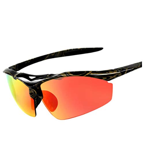 JenNiFer Unisex Semi Rimless Ovale Polarizzato