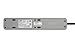 APC Surge Protector with Extension Cord 10 Ft, PE610, 6-Outlets, 1080 Joule, Long Power Strip Black