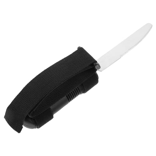 LAPYAPPE 防滑袖帯付き携帯用成人用防抖餐具 耐久性ある滑り止め柄付き障害者支援用カトラリー 高齢者向け簡単清掃可能な食事補助器具