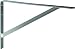 Produktbild IB-Style - Regalträger | 7 Abmessungen | Verzinkt und Weiß 330 x 500 mm verzinkt Schwerlastträger Regalwinkel Regalhalter Regal Winkel Bodenträger - hohe Tragkraft