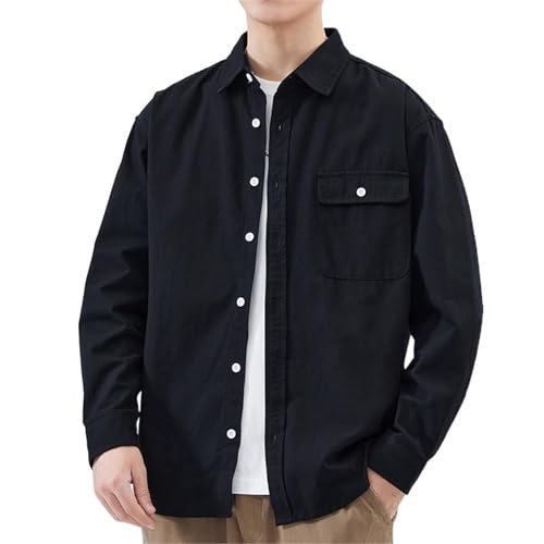 Chemise homme japonais décontractée idéale pour les terrasses et soirées d'été