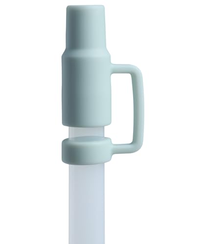 Image of Stanley Quencher Boot and Straw Cover Cap | Anti-Slip Silicone Protector for 40 oz Tumbler with Handle | Accessory Set for Stainless Steel Drinking Cup | BPA-Free | Mist